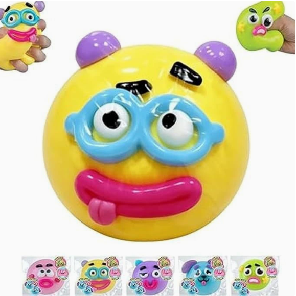 Funny Face Squishy Toy – Soft, Squeezable & Stress Relief Fun