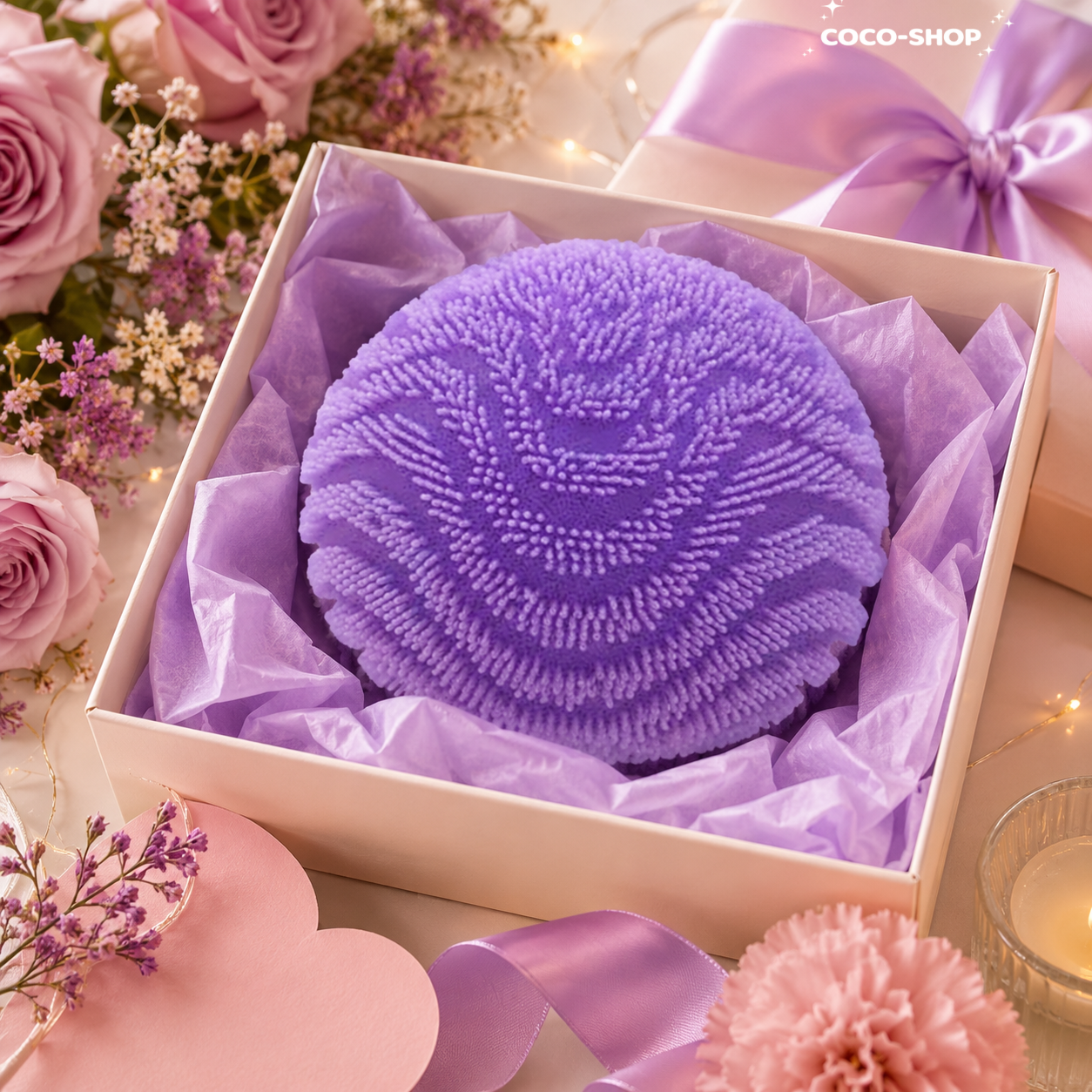 Fuzzy Sensory Stress Ball – Soft Spiky Fidget Toy for Stress Relief, Focus & Sensory Play