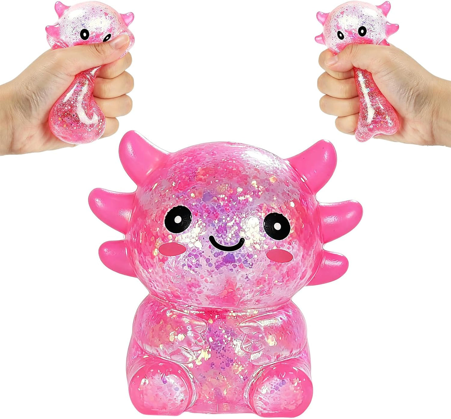 Axolotl Squishy Toy Stress Relief Fidget Toy for Kids and Adults