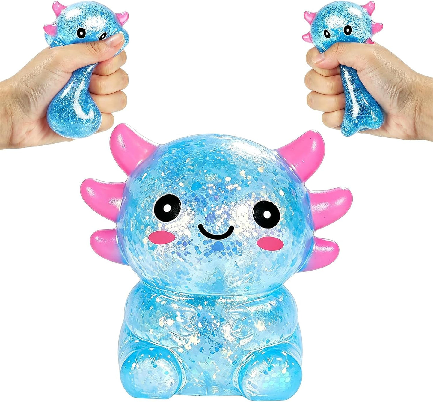Axolotl Squishy Toy Stress Relief Fidget Toy for Kids and Adults