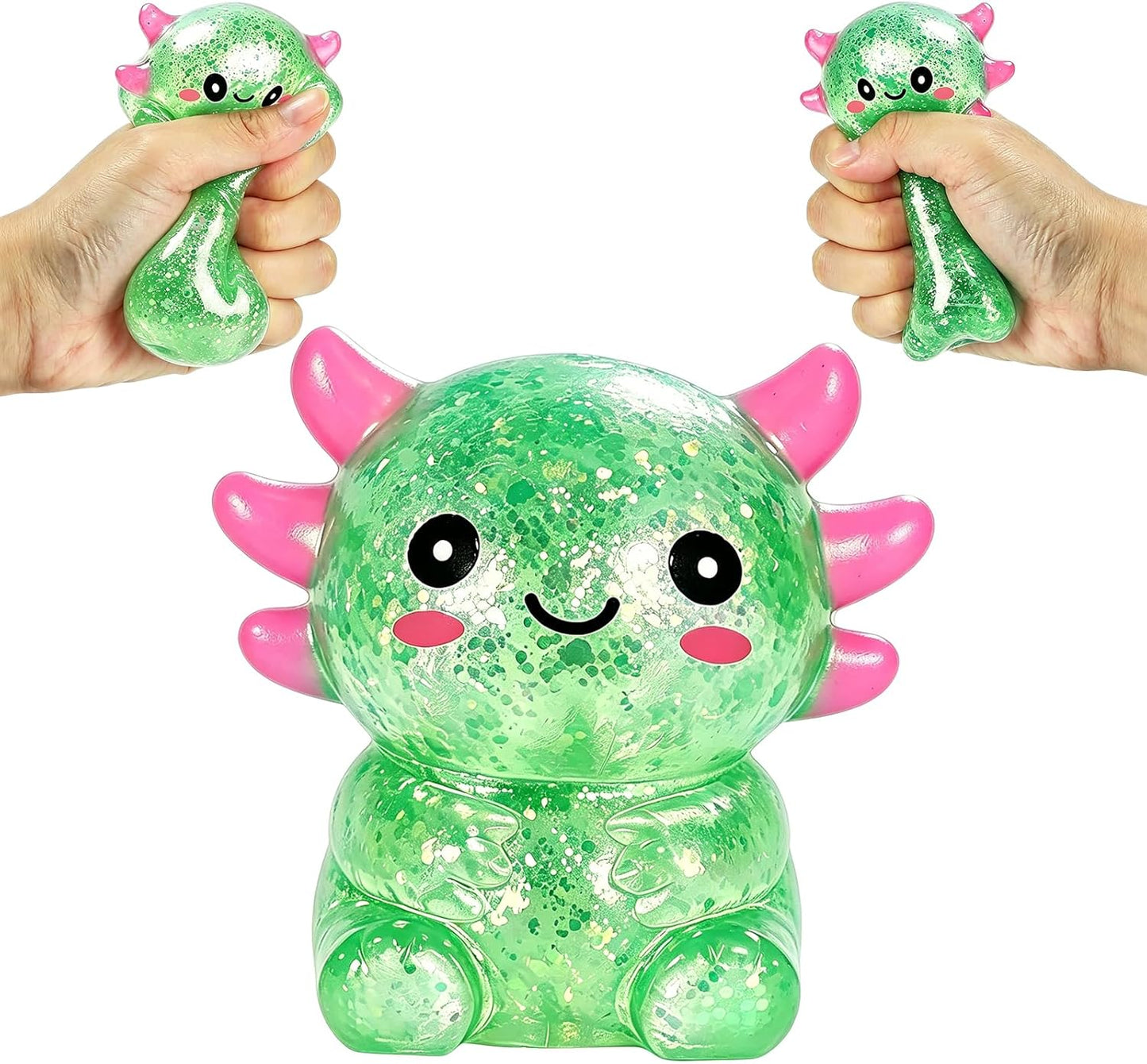 Axolotl Squishy Toy Stress Relief Fidget Toy for Kids and Adults