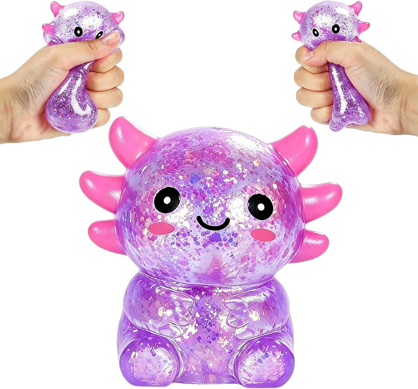 Axolotl Squishy Toy Stress Relief Fidget Toy for Kids and Adults